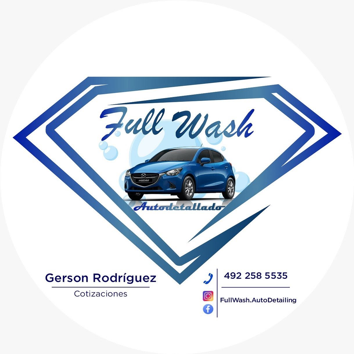 Logo Full Wash AutoDetailing