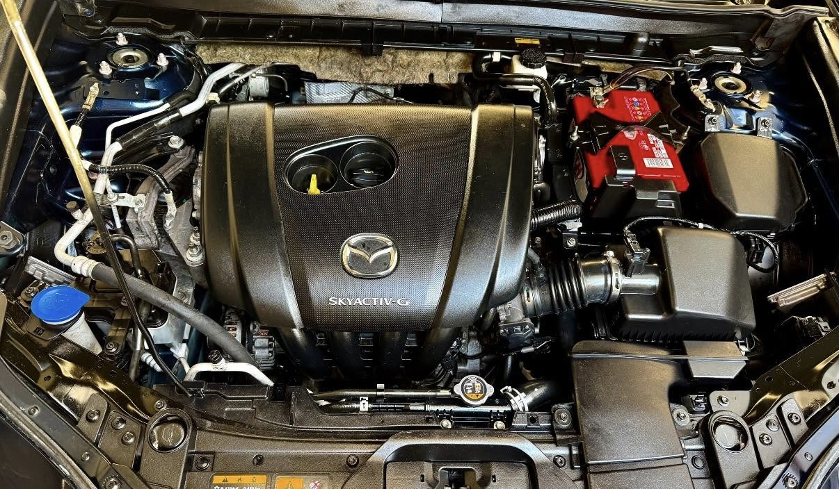 Motor Mazda después del servicio